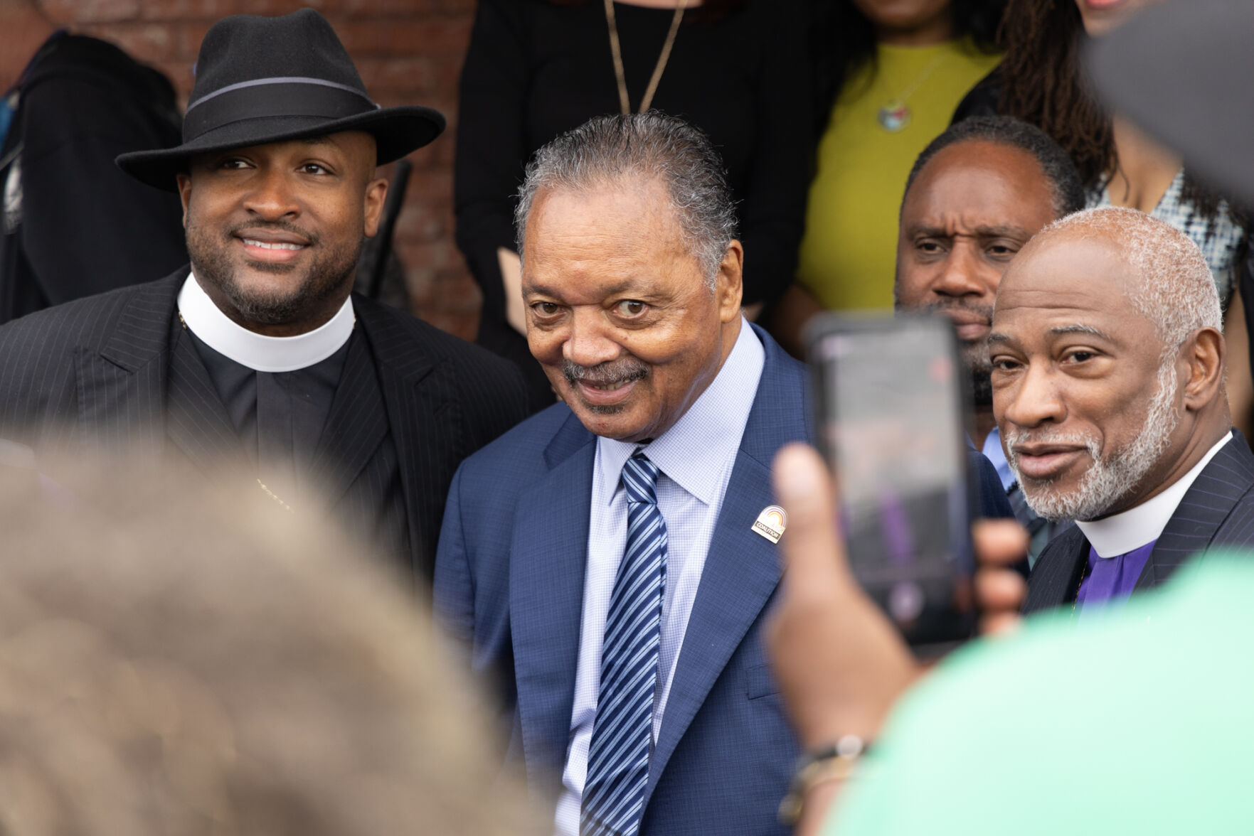 Rev. Jesse Jackson Sr. crowd